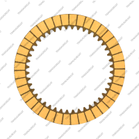 Фрикционный диск (116x1.9x44T) 1st, 2nd (желтый, сегментированный)