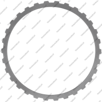 Фрикционный диск (152x2.1x30T) K2 (односторонний, наружные зубья)