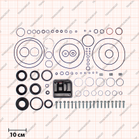Комплект прокладок и сальников (BMW, Stellantis, Volvo, с фильтром)