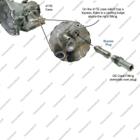 Заглушка клапана охлаждения трансмиссии (2шт.)