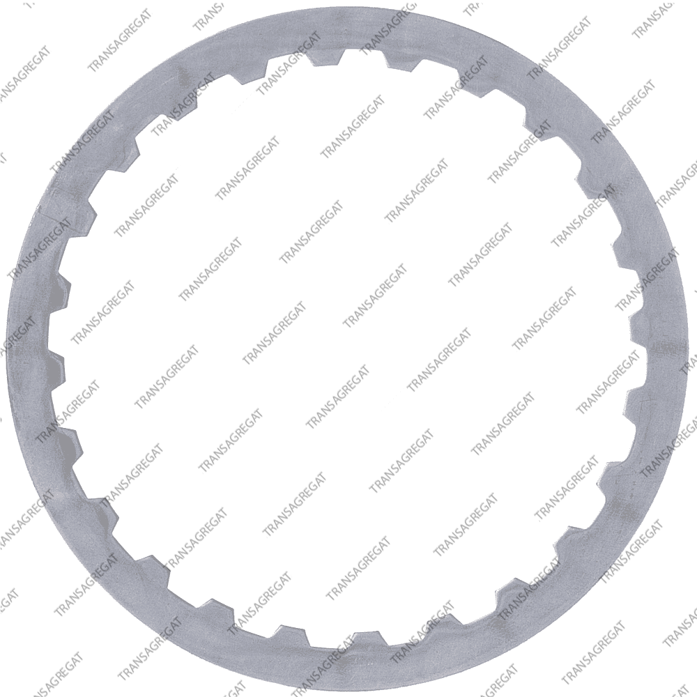 Фрикционный диск (130x1.6x24T) 2nd (односторонний, внутренние зубья, 99-01г.)